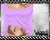 V| Lilac Shrug Top