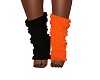 Black and Orange Socks
