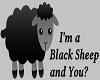 im a black sheep and u?