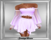 Lavender Boho Dress