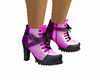Pink&Black Boots