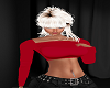 Red crop top