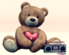 Romantic MP3 Bear