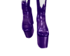 4/7 Boots long purple