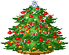 !B! Lit Christmas Tree