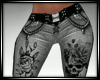 Skulls and Roses Jeans