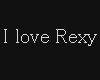 [Custom] I Luv Rexy Sign
