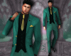{AJ} Dress Teal Dawn M