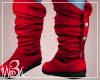WA3 Suede Boots-Red