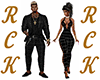 RCK§Plaid Suit Couple M