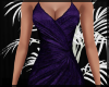 Purple Fishtail Gown