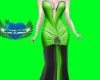 Gala Gown Green