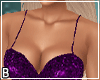 Purple Aline Split Gown