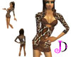 [JDC] Giraffe Skirt Suit