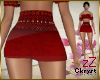 cK Mini Skirt Lace Red