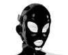 black latex mask