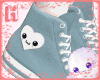 |H| Blue Shoes Heart