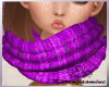 Girls Winter Scarf Purpl