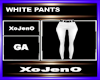 WHITE PANTS
