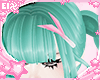 . pink leek hair clip