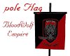 ~K~BloodWolf Pole Flag