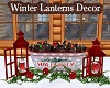 Winter Lanterns Decor