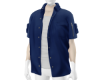 blue spring shirt
