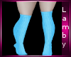 *L* Blue Socks RLL