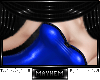 Goth Blue Pvc Dress