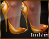 zZ Shoes Heels Yellow