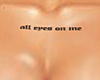 all eyes on me tattoo