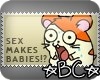 Makes Babies?! Stamp