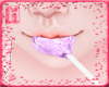 |H| Lilac Heart Lollipop