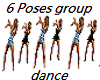 Silly Group dance 6 pose