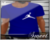 ღ Blue Jordan Teeღ