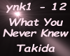Takida What You Never Kn