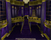 PURPLE AND GOLD ROOM