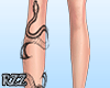 Tatto Snake Legs