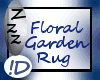 !D Floral Garden Rug