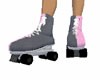 Pink & Grey Skates