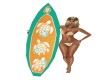SURFBOARD w/ POSES #4