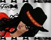 Red Rose Cowboy Hat