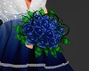 Vined Blue Bouquet