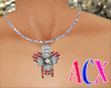 (ACX)Diamond flower Neck