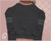 G. Black Cropped Jumper