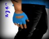 Cool Blue Gloves