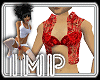 {IMP}Sheer Vest Red
