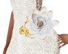 weeding flowers dress