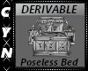 Derivable Poseless Bed