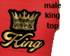 MALE KING TOP